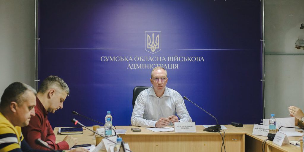 Russians attack Sumy with drones, hitting civilian infrastructure facility