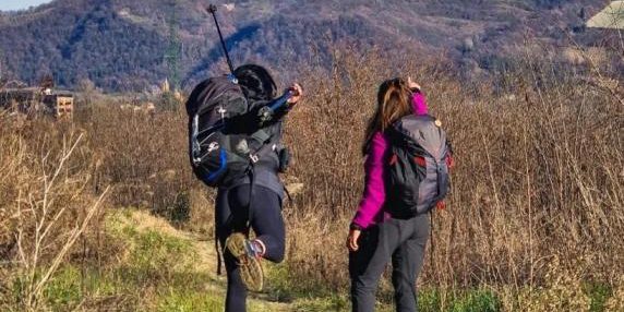 Percorso di 50 km tra chiese, eremi e colline verdi lungo la Via dei Brentatori