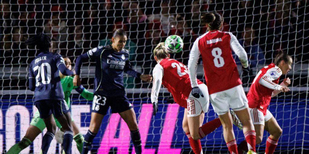 Il Real Madrid perde contro l'Arsenal a Londra nella Champions League