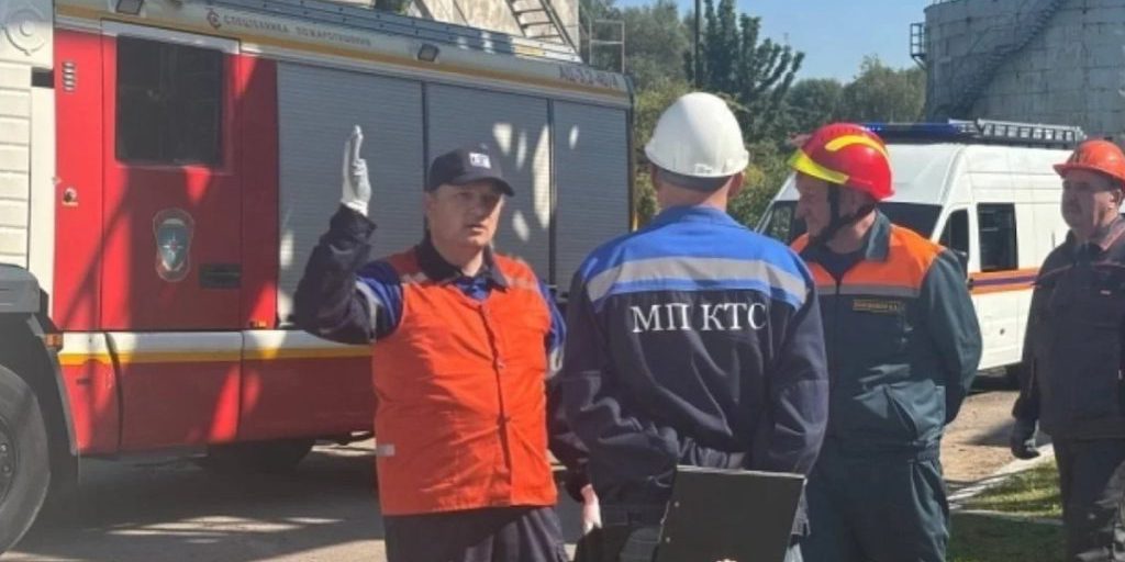 "La sicurezza prima di tutto: esercitazioni antincendio presso la sottostazione termica di quartiere "Vostok" a Kaliningrad"