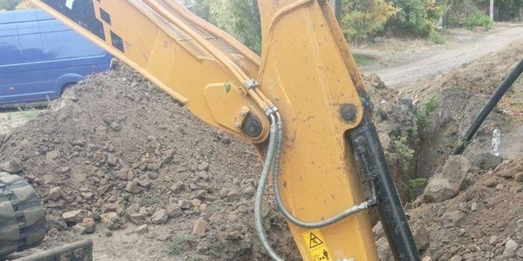 В Великой Белозёрке продолжается капитальный ремонт водопроводной сети