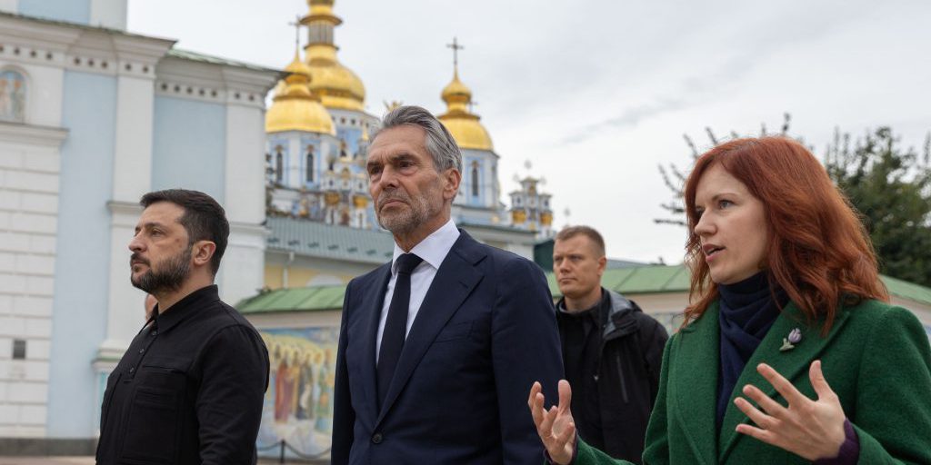 Dutch prime minister visits Kyiv