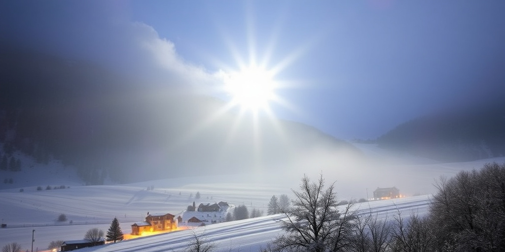 7 gennaio: temperatura più bassa di -11,6 °C a St. Christophe