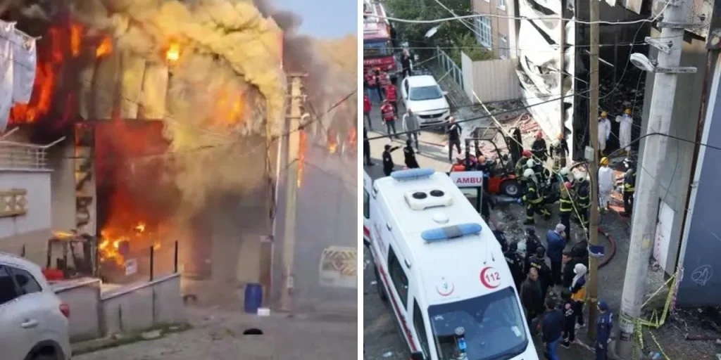 Incendio in fabbrica di profumi a Dilovasi: sette morti e indagini in corso