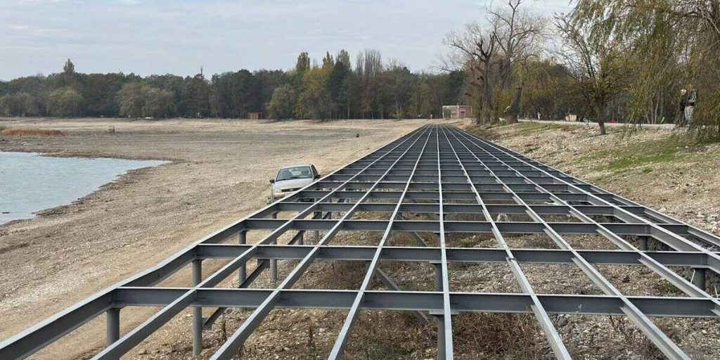 Nuovo molo sul lago di Novopjatigorsk: un passo avanti per il turismo e l'economia locale