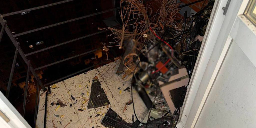 Police remove two unexploded Shahed-type drones from apartments in Kyiv