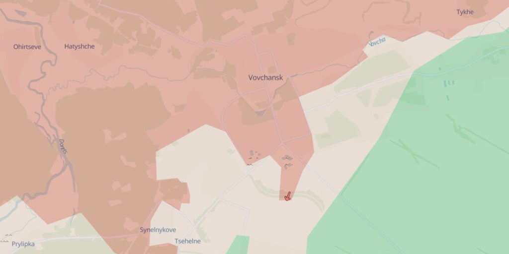 Avanzamento delle truppe russe a Vovchansk e nei pressi di Dronivka e Pazeno