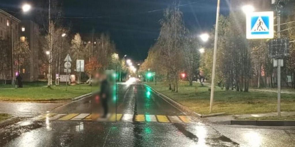 Северянка попала под колеса машины прямо на пешеходном переходе