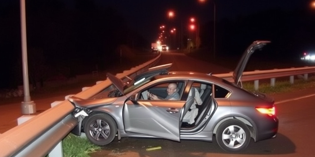 77enne muore dopo che la sua auto si schiantò contro il guardrail della tangenziale di Parma