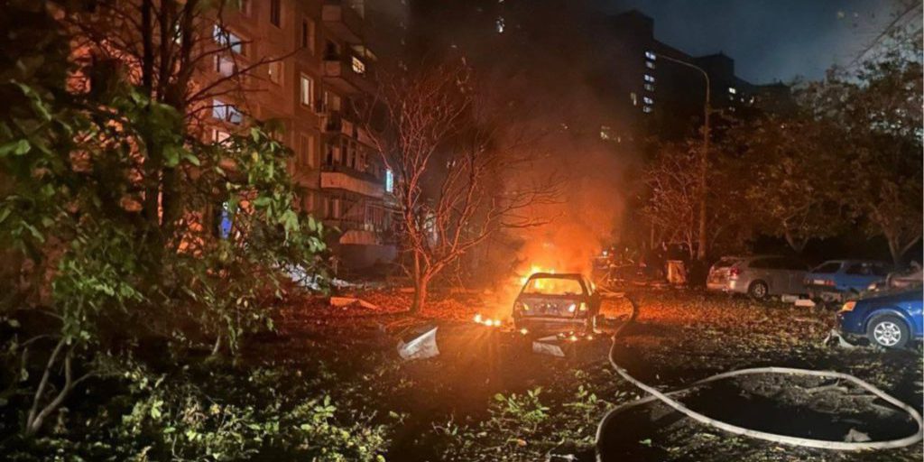 Large-scale Russian attack on Zaporizhzhia: 1 killed and 9 injured, power and water outages reported