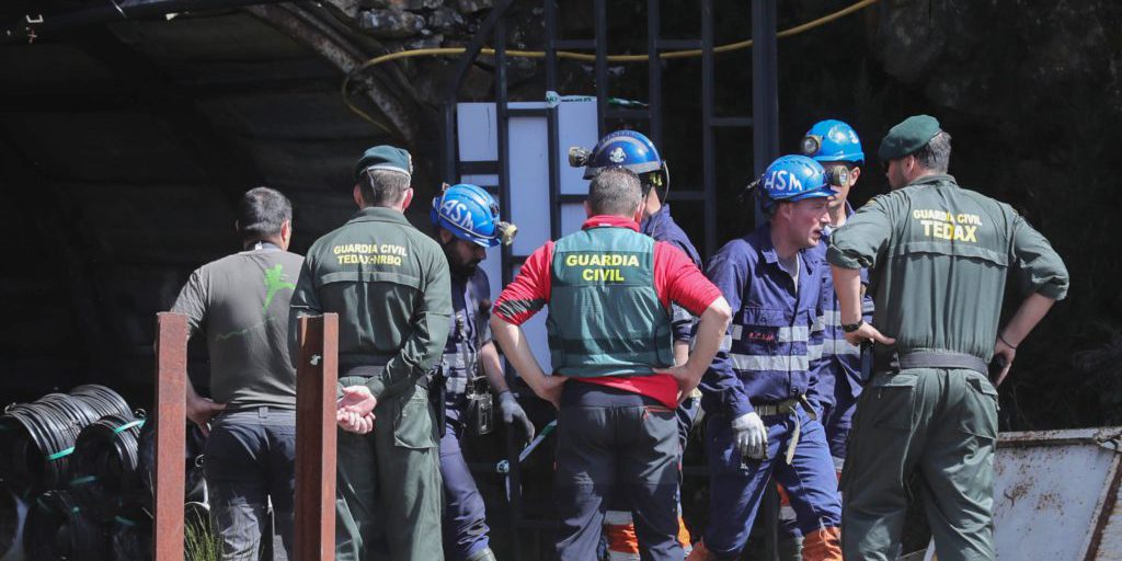 Due persone scomparse dopo crollo in miniera Asturie