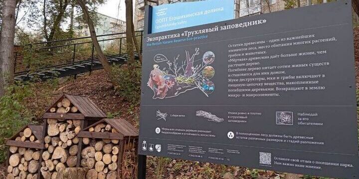 Новые информационные стенды установлены в Перми в парках долины Егошихи