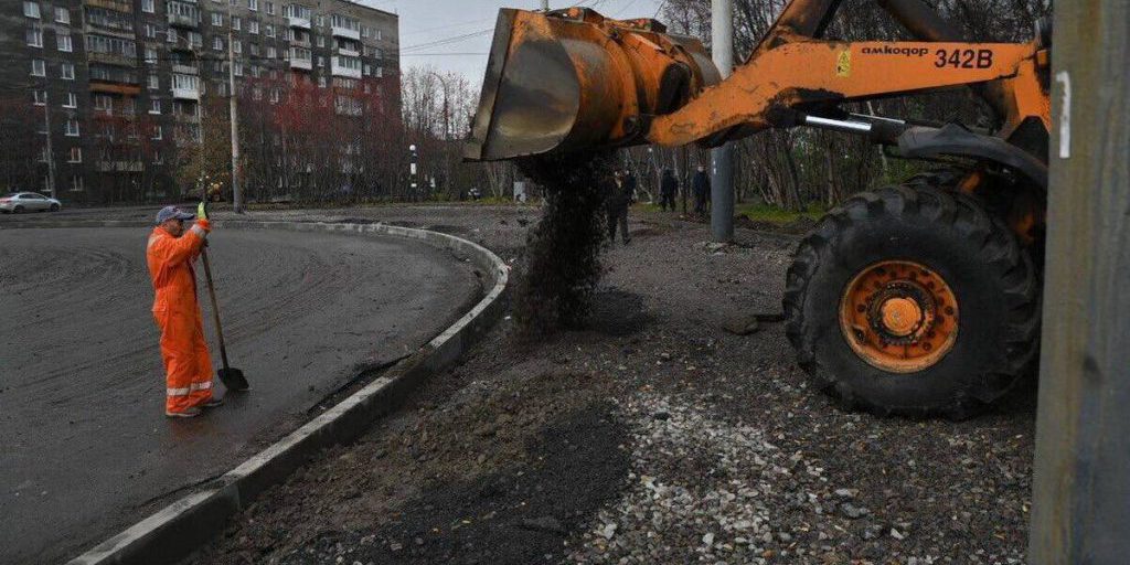«Управление дорожного хозяйства» взяло на себя ремонт проспекта Героев-североморцев