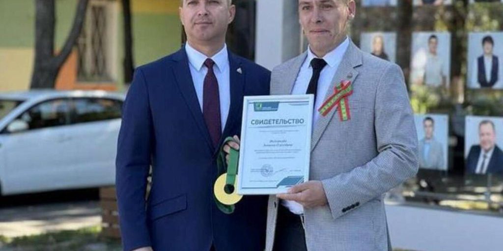 Председатель организации «Сталь» занесен на Доску почета Губкинского округа