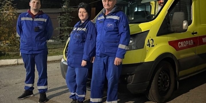 В Курске бригада скорой помощи провела тромболизис пациенту с инфарктом