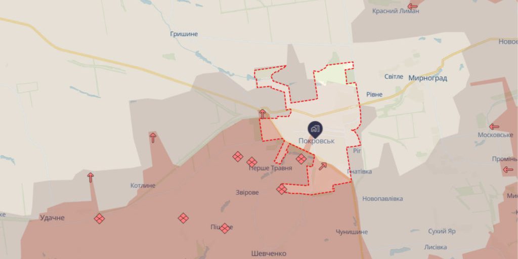 Ucraina impedisce l’espansione russa a Pokrovsk; operazioni di pulizia a Myrnohrad quasi concluse