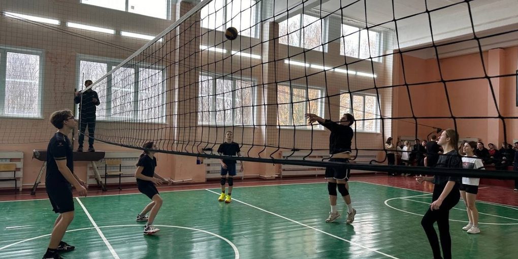 Орловские школьники из Ливенского района сразились за Кубок по волейболу