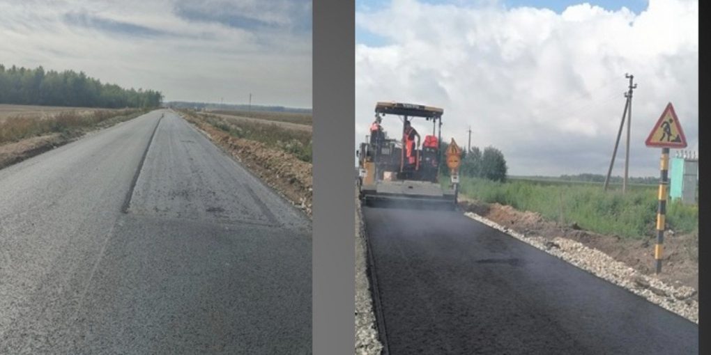 Riparazione della strada Komarichi-Dmitrovsk nella regione di Orël: un passo verso una maggiore sicurezza e sviluppo economico