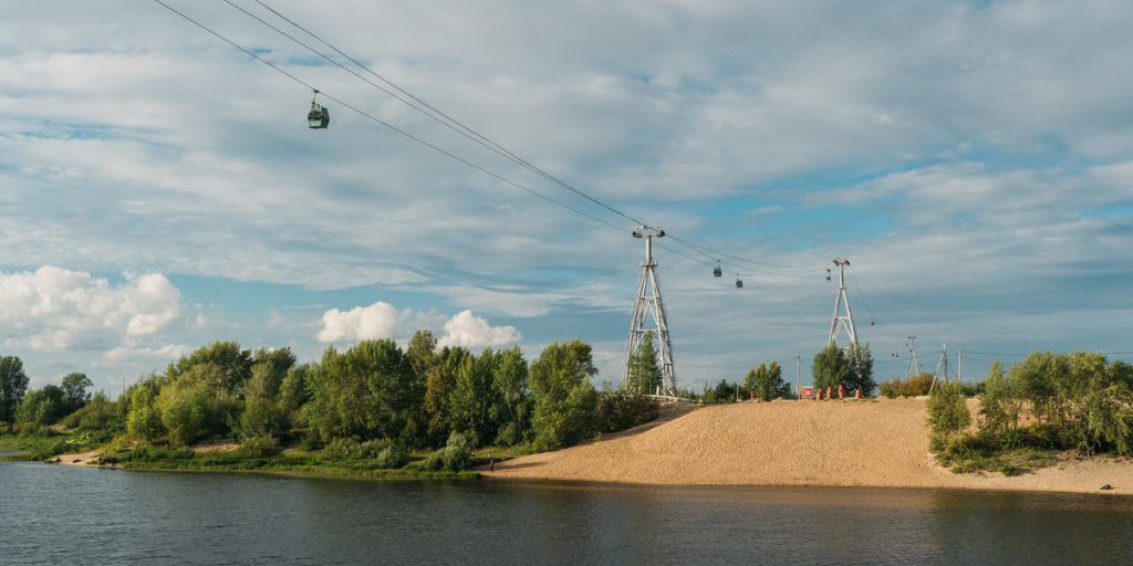 Канатная дорога в Нижнем Новгороде закрыта