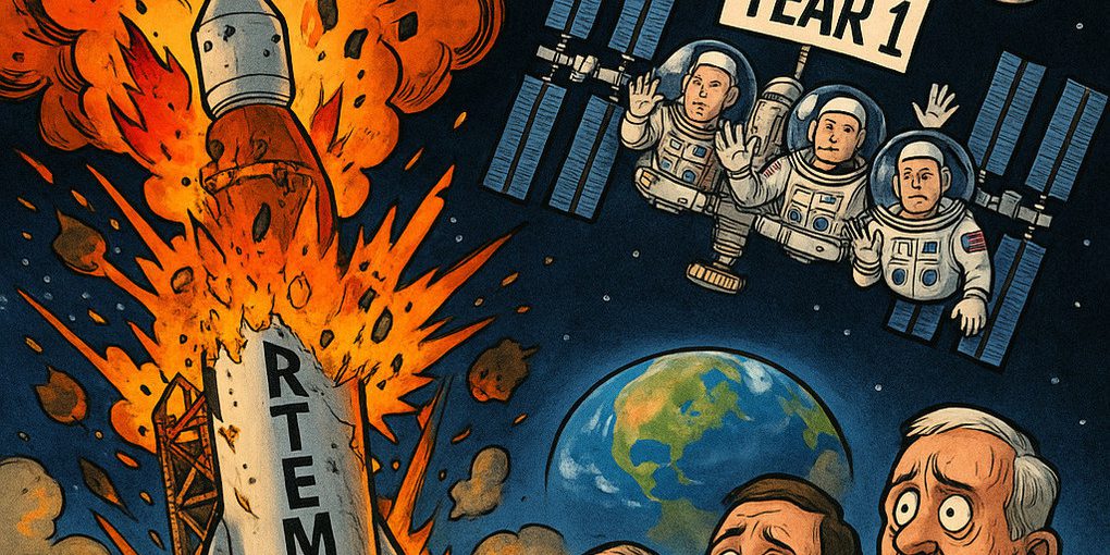 Возвращение Трампа на Луну: Новая глава старой сказки