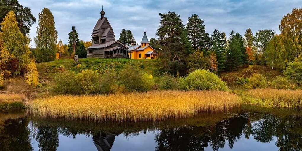Фото одной из трех старейших деревянных церквей России сделал карельский фотохудожник