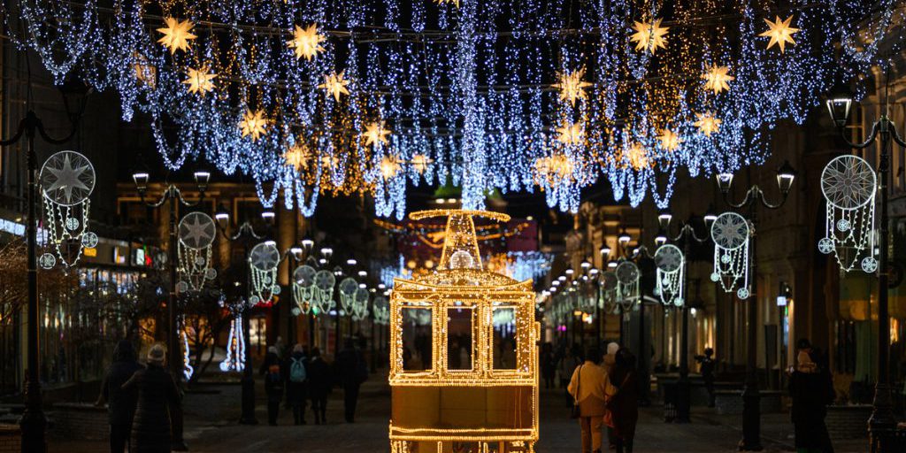 На украшение Нижнего гирляндами к Новому году потратят 38 млн рублей