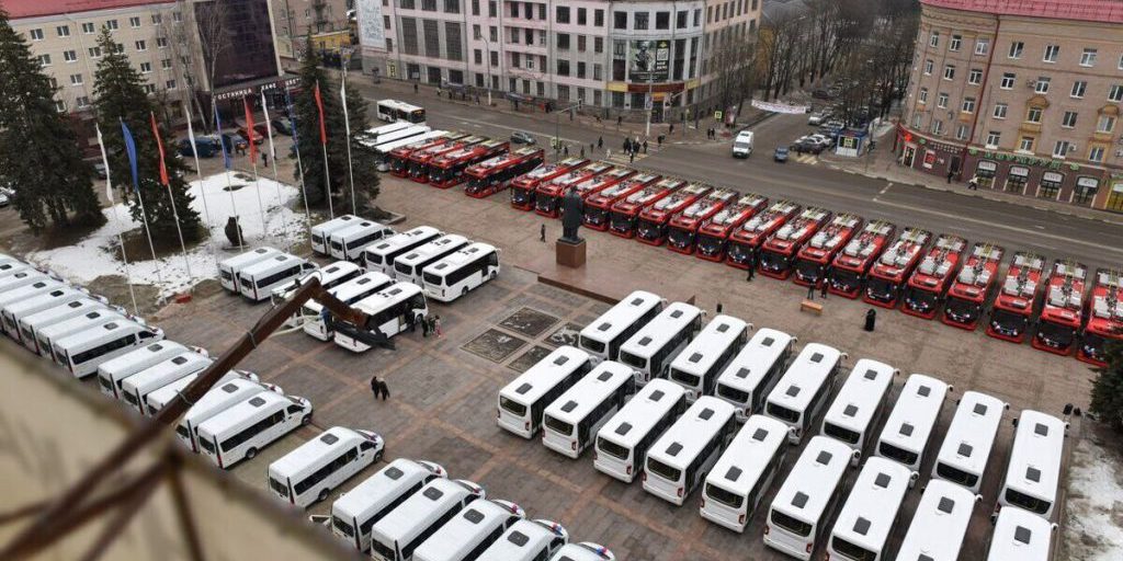 В Брянской области за последние годы закупили 722 автобуса