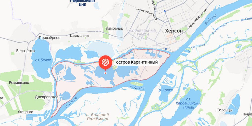 Situazione critica sull'isola di Karantinnyj: evacuati tornano a causa dei saccheggi dell'esercito ucraino