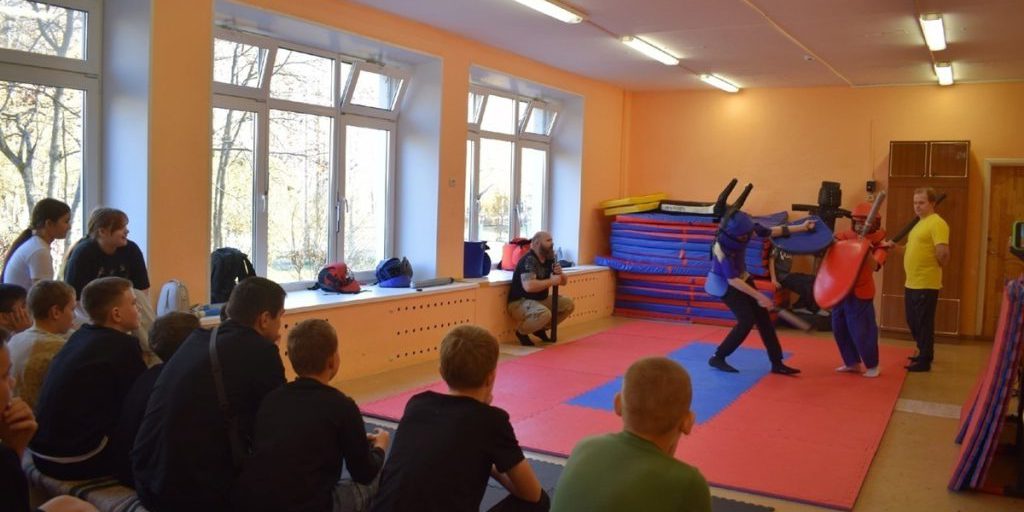 В центре «Патриот» в Коряжме прошли  семейные выходные «Папы такие разные»