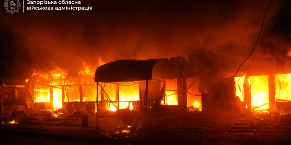 Attacco russo a Zaporizhzhia: cinque morti e tre feriti