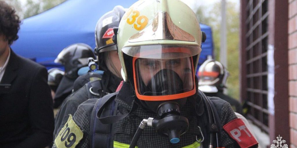 Ярославские пожарные устроили гонки по вертикали