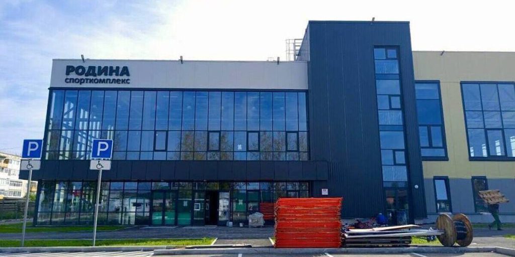 В Богдановиче вышло на финальную стадию строительство ФОК «Родина»