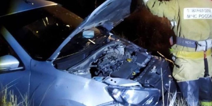 В Калмыкии в дорожной аварии пострадал человек