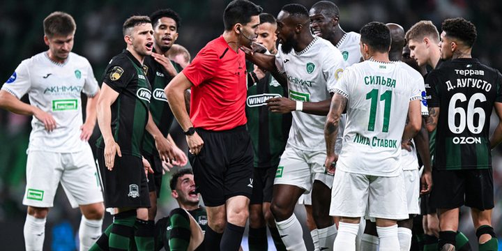 КДК РФС направил в ФК «Краснодар» и «Ахмат» запросы о позиции по конфликту Сперцяна и Ндонга