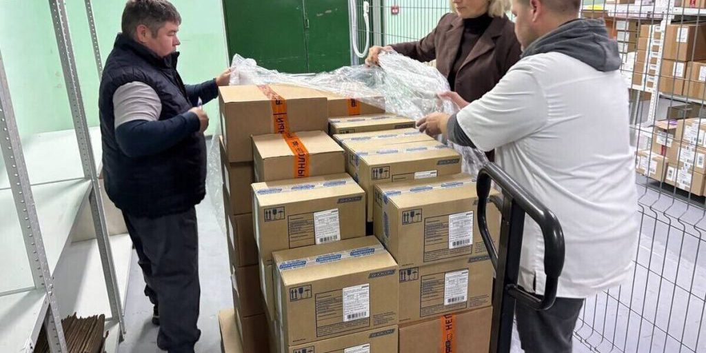 Белгородская область получила гуманитарный груз для медучреждений