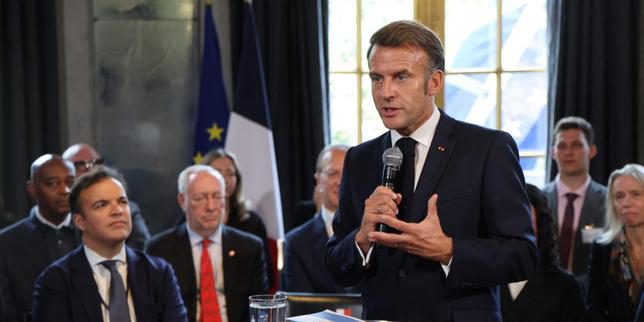 A New-York, Emmanuel Macron annonce un système de bourse pour des étudiants américains