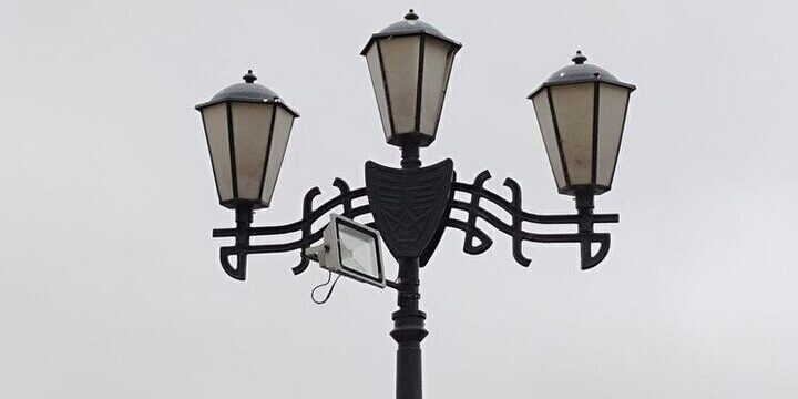 Белгородка попросила отключать фонари после 18:30