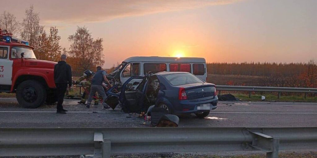 Один человек погиб и пять пострадали в ДТП в Пронском районе Рязанской области