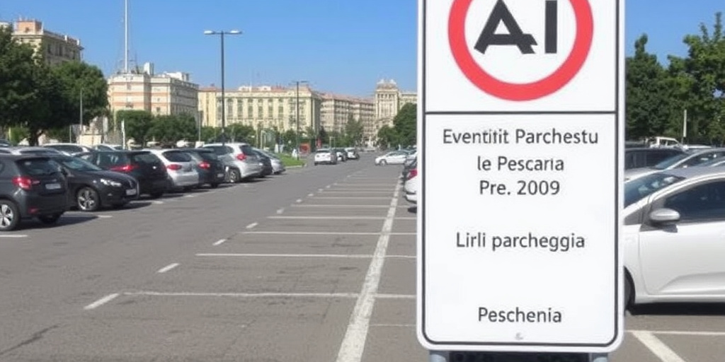 ACI avverte di problemi nei parcheggi di Pescara: la città potrebbe dover adottare nuove soluzioni