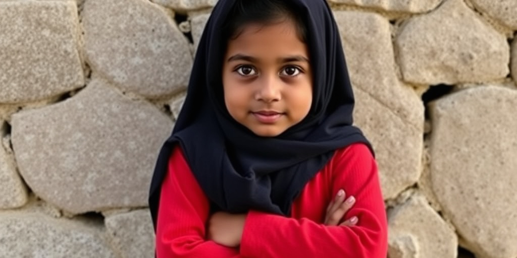 Aisha, l'unica alunna di Ginostra, è pronta a imparare