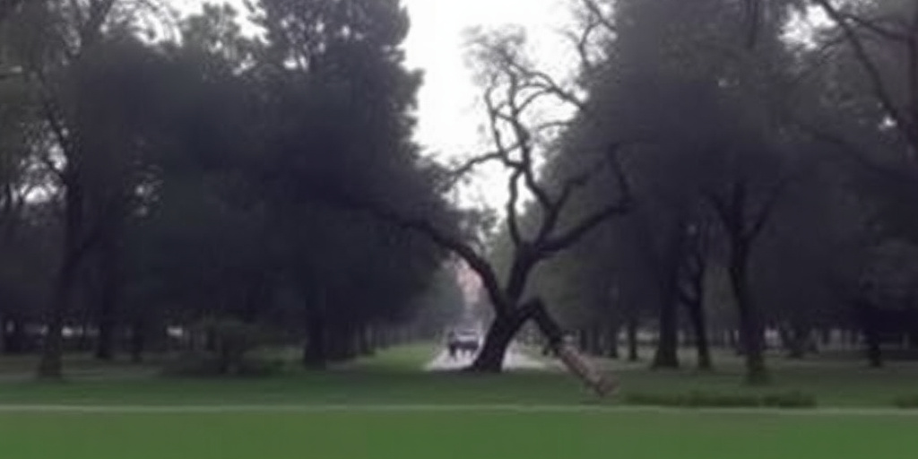 Albero di 15 metri crolla a Villa Borghese: terzo incidente in pochi giorni dopo piogge intense