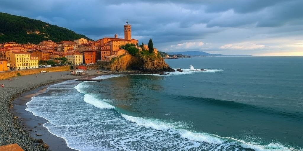 Allerta arancione per mareggiate in Toscana: costa centro‑settentrionale e l'arcipelago toscano