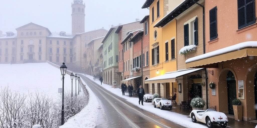 Allerta gialla in Toscana per neve e ghiaccio