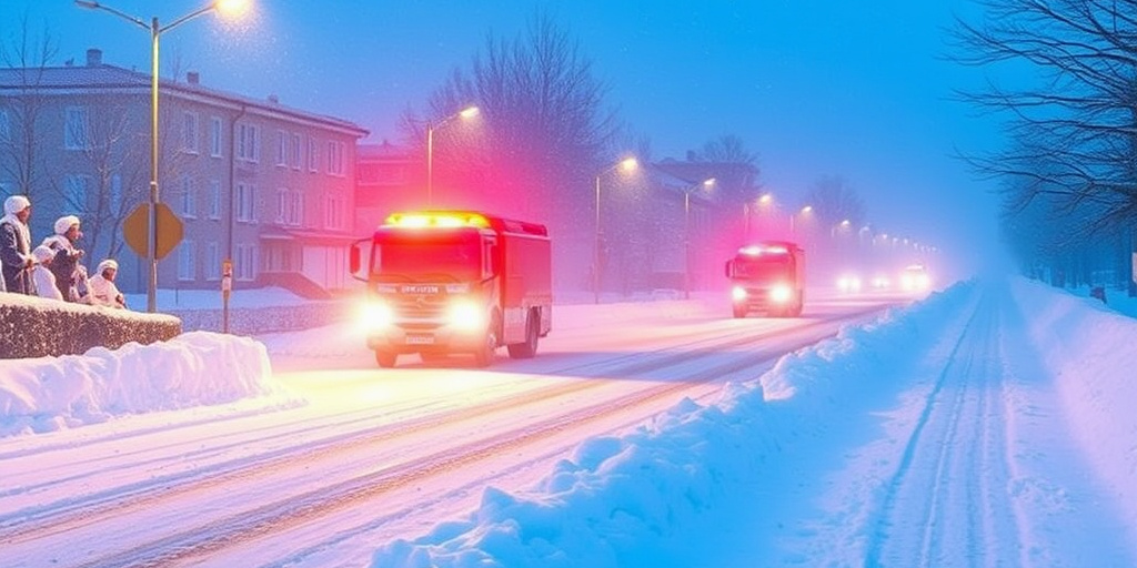 Allerta neve nelle Marche: 140 interventi dei vigili del fuoco per rimuovere rami e liberare strade