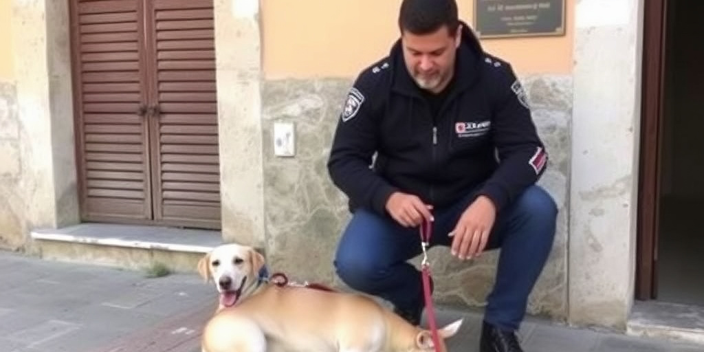 Allevamento illegale di cani a Ercolano: 25enne denunciato per condizioni disumane