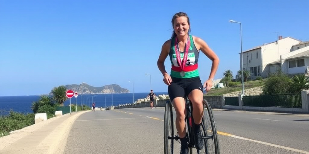 Angela Procida: campionessa paralimpica di Castellammare denuncia barriere sul marciapiede e fa rimuovere i dissuasori in 24 ore