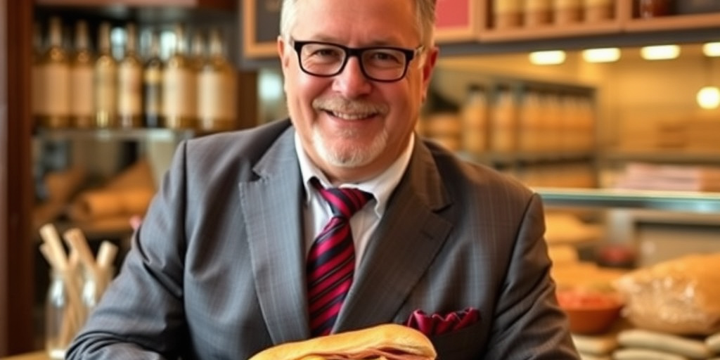 Antonio Civita, proprietario di Panino Giusto, si candida a sindaco di Sala