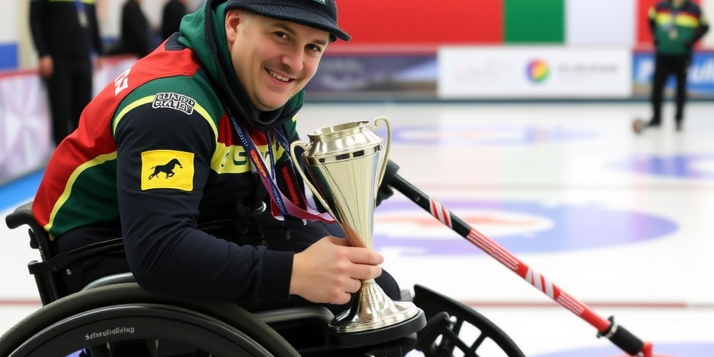 Aosta campione d'Italia di curling in sedia a rotelle
