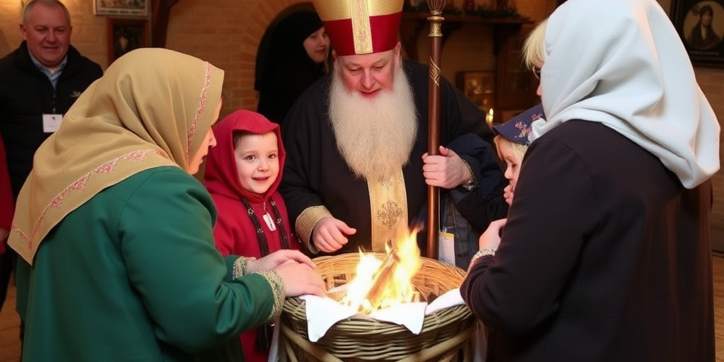 Arcivescovo Meyer visita bambini malati: Giani e la Befana dei vigili del fuoco