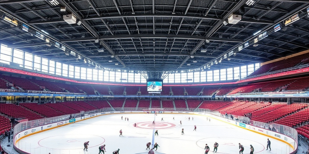 Arena Santa Giulia di Milano: finale di scudetto hockey in stadio in costruzione